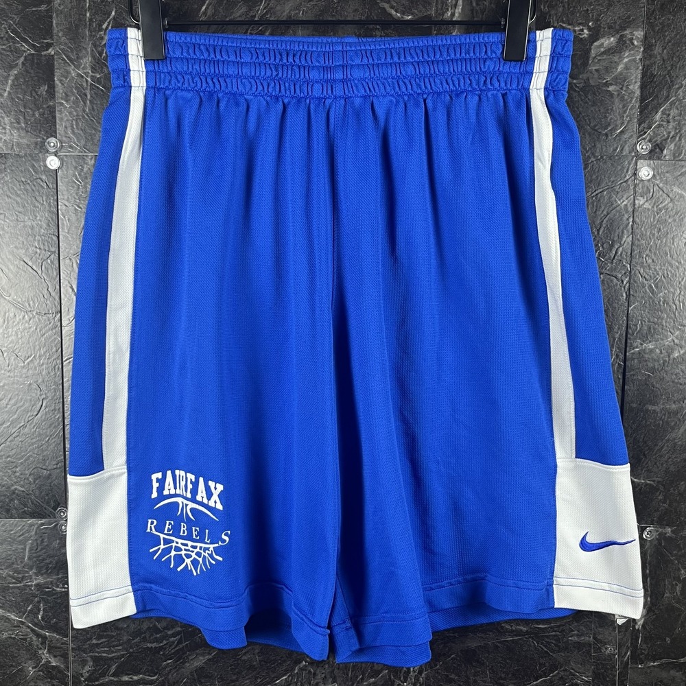 Nike Men's Blue Dri-Fit Fairfax Shorts Medium